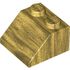 3039 ROOF TILE 2X2/45° in Warm Gold/ Pearl Gold