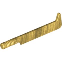 LEGO part 10050 Weapon Sword (Uruk-hai) in Warm Gold/ Pearl Gold