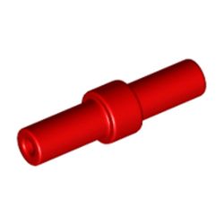 LEGO part 78258 Bar 2L with Stop in Center in Bright Red/ Red