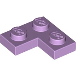 LEGO part 2420 Plate 2 x 2 Corner in Lavender