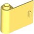 92262 LEFT DOOR W/KNOB HINGE 1X3X2 in Cool Yellow/ Bright Light Yellow