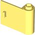92263 RIGHT DOOR W/KNOB HINGE 1X3X2 in Cool Yellow/ Bright Light Yellow