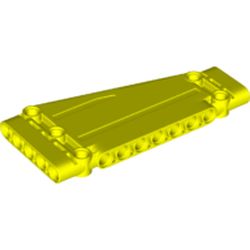 LEGO part 18945 Technic Panel 5 x 11 x 1 Tapered in Vibrant Yellow