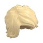 Hair Tousled Mid-Length with Side Part