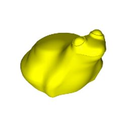 LEGO part 33320 Animal, Frog in Vibrant yellow