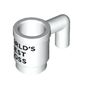 Equipment Cup / Mug with Black 'WORLD'S BEST BOSS' Print