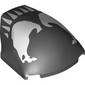 Slope Curved 4 x 5 x 1 2/3 with Venom Face Print