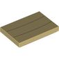 Tile 2 x 3 with Dark Tan Lines print