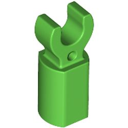LEGO part 11090 Bar Holder with Clip in Bright Green