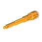 Projectile, Arrow with Shaft, Trans-Orange Liquid Shaped End
