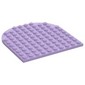 Plate 10 x 10 with Rounded End
