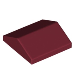 LEGO part 3300 Slope 33° 2 x 2 Double in Dark Red