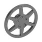 Wheel Cover 6 Spoke, Rivets on Outer Rim