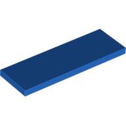 LEGO part 69729 Tile 2 x 6 in Bright Blue/ Blue
