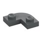 Plate Round Corner 2 x 2 with 1 x 1 Cutout