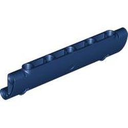 LEGO part 62531 Technic Panel Curved 11 x 3 with 2 Pin Holes through Panel Surface in Earth Blue/ Dark Blue