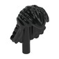 Hair Swept Back, Ridged (Bar)