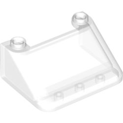 LEGO part 57783 Windscreen 3 x 4 x 1 1/3 Large Glass Surface in Transparent/ Trans-Clear
