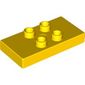 Duplo Plate 2 x 4 x 1/2 with 4 Center Studs [Thick]