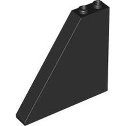LEGO part  ROOF TILE 1X6X5 in Black