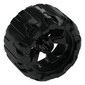 Wheel Hard Plastic (37mm D. x 22mm), Pin Hole