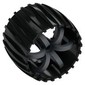 Wheel 49.5 Mars Rover with Flat Silver Spokes Pattern
