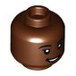 Minifig Head, Smile with Teeth/Worried print
