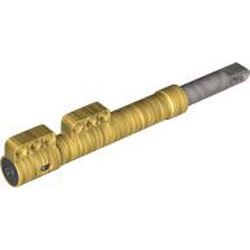 LEGO part 67498 SHOCK ABSORBER, NO. 2 in Warm Gold/ Pearl Gold