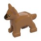 Animal, Dog, Small (Puppy), Alsatian / German Shepherd (Police Dog) with Black Eyes and Dark Brown Muzzle Print