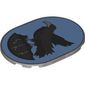 Tile 6 x 8 with Rounded Corners with Ravenclaw Crest print