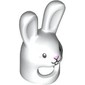 Costume / Mask, Rabbit / Bunny Ears and Nose with Face print