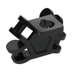 Minifig Neckwear Backplate with 4 Bars