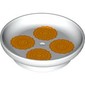 Duplo Dish with 4 Food Items print