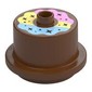 Duplo Food 2 x 2 Round Cake with Stud on Top with Bright Light Blue/Bright Light Yellow/Bright Pink Frosting print
