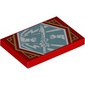Tile 2 x 3 with Sand Blue Ninjago Generosity Banner print