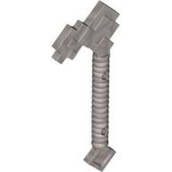 LEGO part 3129 Tool Pickaxe Blocky in Silver Metallic/ Flat Silver