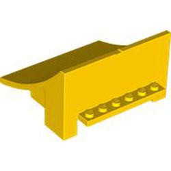 LEGO part 75538 Slope Curved 8 x 8 x 4, Ramp in Bright Yellow/ Yellow