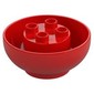 Duplo Brick Round 4 x 4 x 1 1/2, Curved Bottom