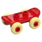 Duplo Skateboard with Bright Light Yellow Wheels