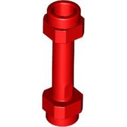 LEGO part 66909 Weapon Hilt Symmetric in Bright Red/ Red