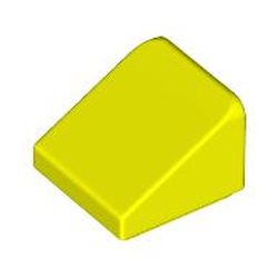LEGO part 54200 Slope 30° 1 x 1 x 2/3 (Cheese Slope) in Vibrant Yellow
