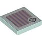 Tile 2 x 2 with Ice Bro and Barcode Print (Sticker)