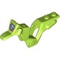 Fairing, Motorcycle, Dirt Bike with 1 x 2 Studs and Bear Head Print