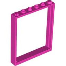 LEGO part 42205 Door Frame 1 x 6 x 6 in Bright Purple/ Dark Pink