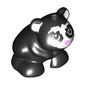 Animal, Hamster, White Face, Pink Nose print
