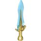 Weapon Sword with Trans-Blue Blade Pattern