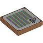 Tile 2 x 2 with Freezie and Barcode Print (Sticker)