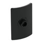 Shield Rectangular Curved with Stud