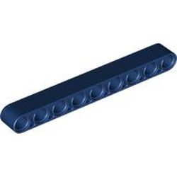 LEGO part 40490 Technic Beam 1 x 9 Thick in Earth Blue/ Dark Blue