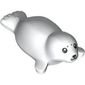 Animal, Seal, Pup (Baby) Black Eyes print
